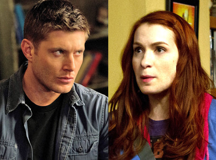 Jensen Ackles, Felicia Day, Supernatural Jensen Ackles, Felicia Day, Supernatural